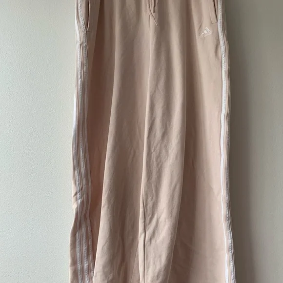 adidas Pale Pink Joggers - Picture 1 of 8
